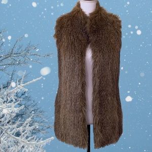 RACHEL  ZOE FAUX FUR VEST